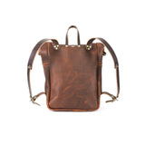 Grant Leather Rolltop Backpack