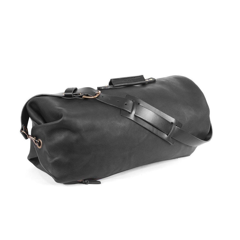 Gunnar Zippered Leather Duffle