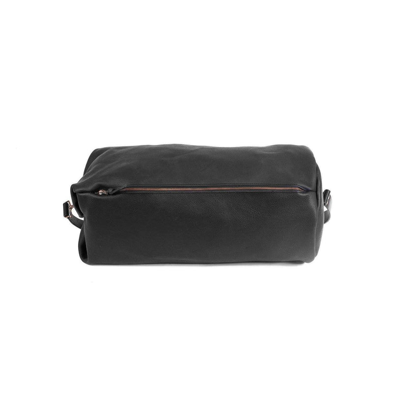 Gunnar Zippered Leather Duffle