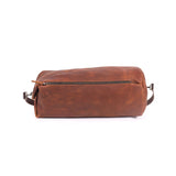 Gunnar Zippered Leather Duffle