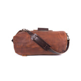 Gunnar Zippered Leather Duffle